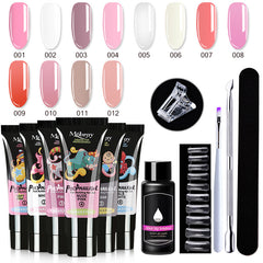 7-Piece Nail Art Crystal Extender Set - Fashionner