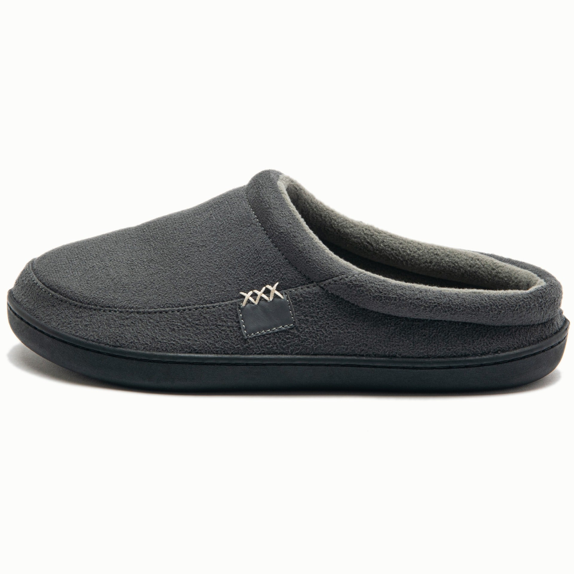 Autumn and Winter Men's and Women's Thick Sole Home Warmth and Anti slip Plush Slippers Large - Fashionner