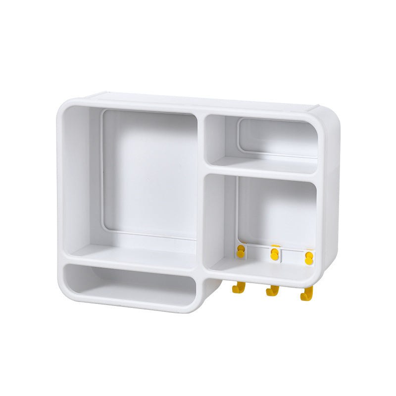 Cosmetics Dust-proof Wall Shelf - Fashionner