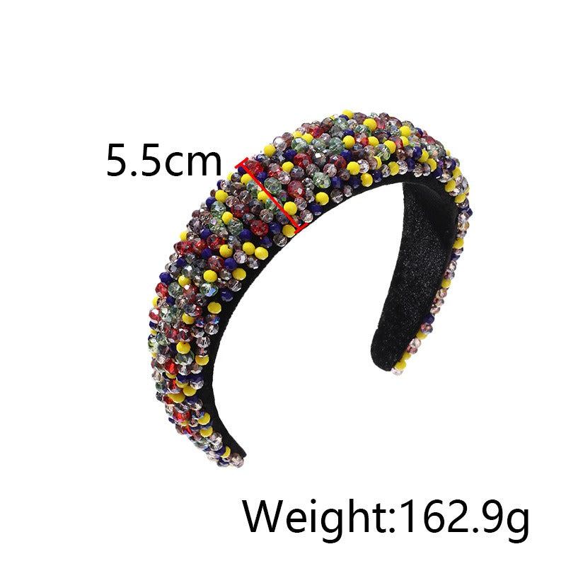 Fashionable Baroque handmade beaded crystal hair accessories - Fashionner