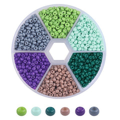 2 3mm Glass Beads Combination Set