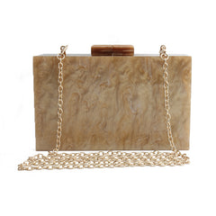Women Handbags Marble Pattern Acrylic Bag Luxury Handbags Women Bags - Fashionner