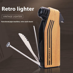 Multifunctional Retro Tobacco Pipe Creative Gas Lighters