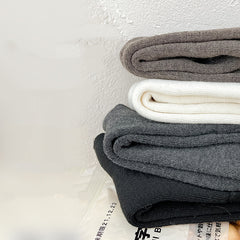 Women's Fashion Terry Padded Warm Solid Colour Socks - Fashionner