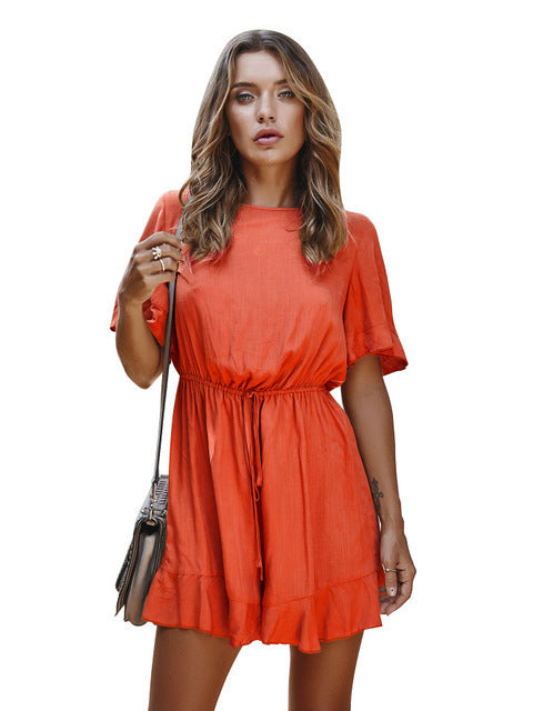 Spring Women Jumpsuits Beach Dresses Pants - Fashionner