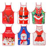 Christmas Apron Decoration Fabric Waist - Fashionner