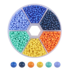 2 3mm Glass Beads Combination Set