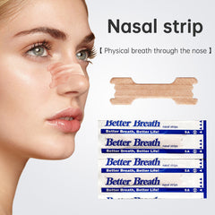 10/50PCS Breath Nasal Strips Right Aid Stop Snoring Nose Patch Good Sleeping Patch Product Easier Breath Sleep Aid Decive - Fashionner