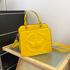 Women's Shoulder Bag Embossed Simple Cross-border PU Soft Leather Textured - Fashionner