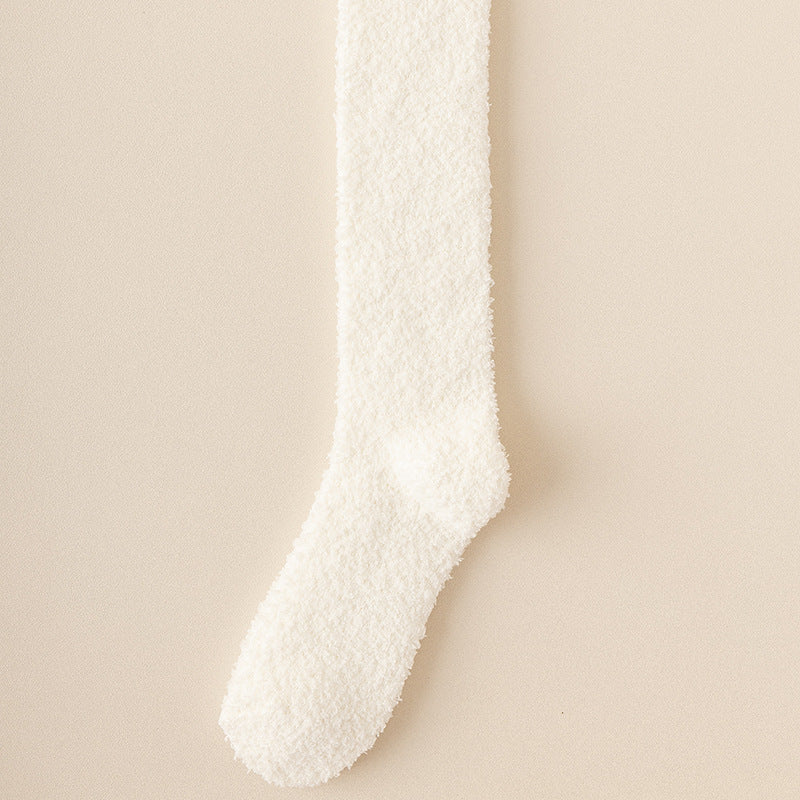 Lint-free Coral Fleece Socks Warm - Fashionner