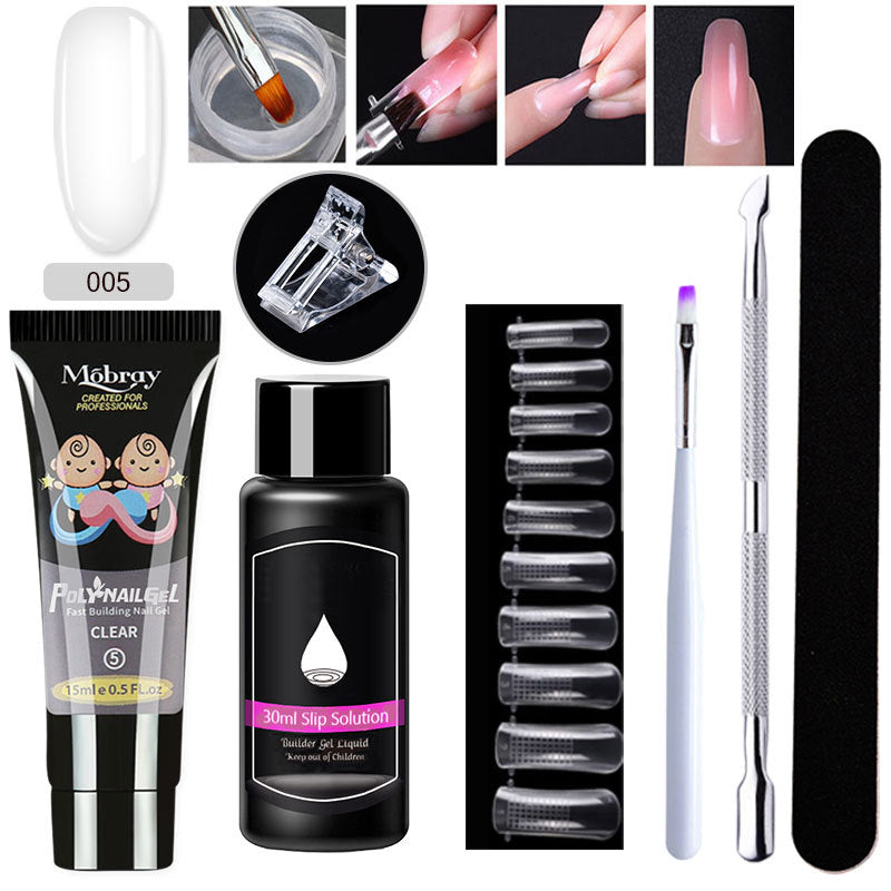 7-Piece Nail Art Crystal Extender Set - Fashionner