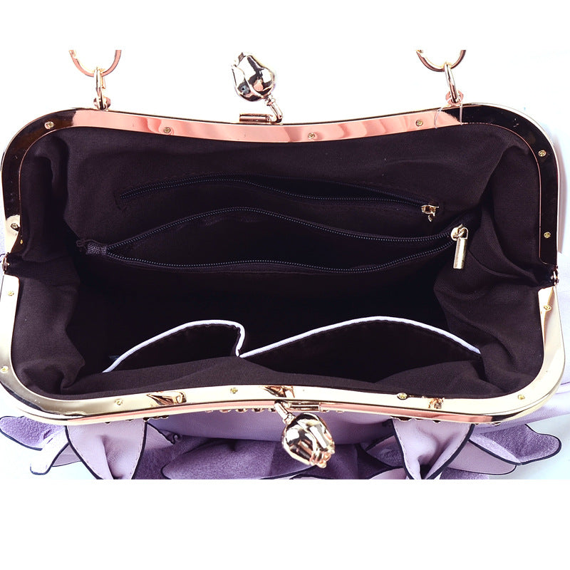 Lady Flower Leisure BagFashionista Sweet Fashion Handbags - Fashionner
