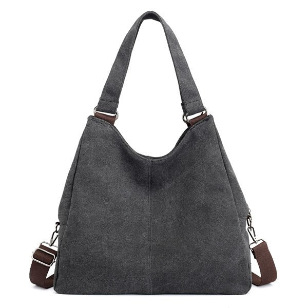Canvas Shoulder Bag Tote Ladies Hand Bags Luxury Handbags for Women Messenger Bags - Fashionner