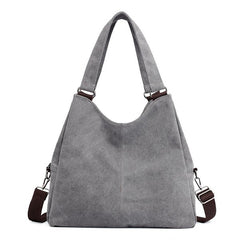 Canvas Shoulder Bag Tote Ladies Hand Bags Luxury Handbags for Women Messenger Bags - Fashionner