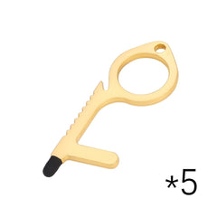 Protective door opener