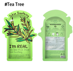I'm REAL Skin Care Food Sheet Face Mask Moisturizing Oil Control Whitening Shrink Pores Korean Facial Mask tony moly Cosmetics - Fashionner