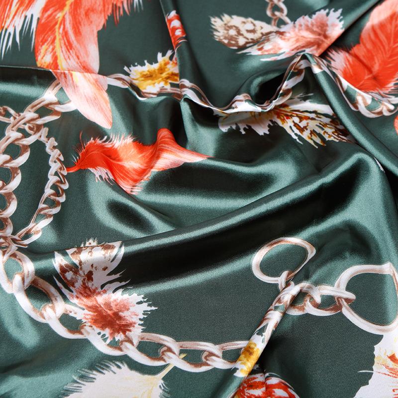 Imitation Silk Handbags Satin Silk Scarf - Fashionner