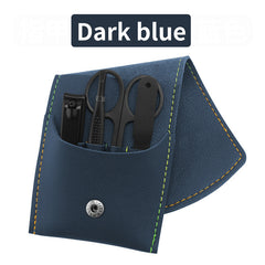 16pcs set Nail Clipper Cutter Trimmer Ear Pick Grooming Kit Manicure Set Pedicure Toe Nail Art Tools Set Kits with Bag - Fashionner