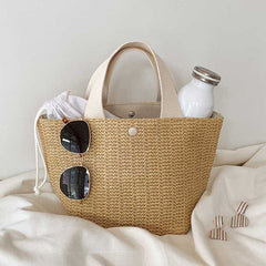 Casual Rattan Women Handbags - Fashionner
