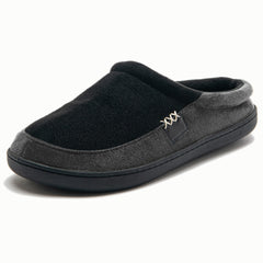 Autumn and Winter Men's and Women's Thick Sole Home Warmth and Anti slip Plush Slippers Large - Fashionner