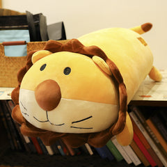 Cute lion plush doll