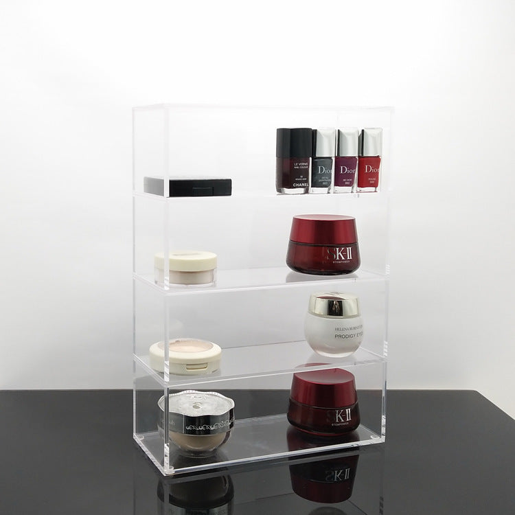 Acrylic storage box cosmetics - Fashionner