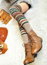 Autumn Winter Bohemian Thickened Woolen Socks - Fashionner