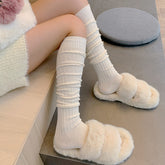 Simple Vertical Wool Stockings Fashion - Fashionner