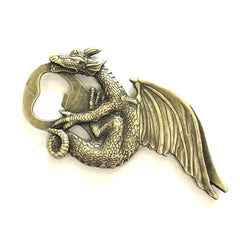 Metal Crafts Zinc Alloy Electroplating Dinosaur Beer Bottle Opener