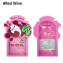 I'm REAL Skin Care Food Sheet Face Mask Moisturizing Oil Control Whitening Shrink Pores Korean Facial Mask tony moly Cosmetics - Fashionner