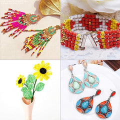 24000 Pcs Glass Seed Beads 2MM Small Beads for Jewelry Makin