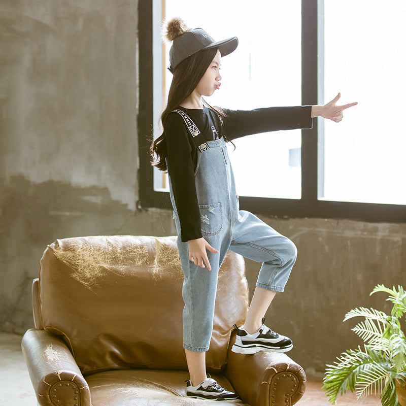 Large Children's Jeans Children Pants Women - Fashionner