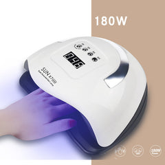 Portable Smart Sensor High-Power Phototherapy Machine Nail Baking Lamp - Fashionner