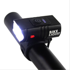 Outdoor Cycling Lights, Electric Display Red Light Warning Lighting, Bicycle Headlights - Fashionner