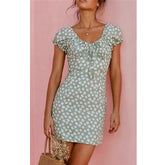 Cute Vestidos Print Ladies bodycon Boho Women Dresses Party - Fashionner