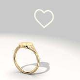 Yanguang Projection Black Technology Couple Ring