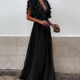 Plus Size Maxi Dress Womens Party Gown Long Dresses - Fashionner