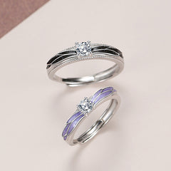 Original Angel Wing Couple Ring