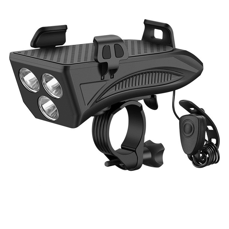 Mobile Phone Holder Strong Light Flashlight Road Cycling Accessories - Fashionner
