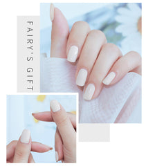 Odorless, Baking-free Nail Polish, Non-peelable Oily Nail Polish, Cherry Color Nail Polish - Fashionner