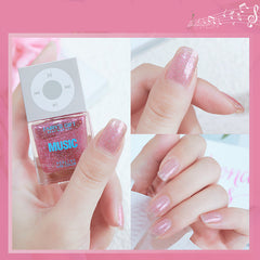 Odorless, Baking-free Nail Polish, Non-peelable Oily Nail Polish, Cherry Color Nail Polish - Fashionner