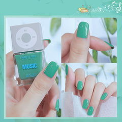 Odorless, Baking-free Nail Polish, Non-peelable Oily Nail Polish, Cherry Color Nail Polish - Fashionner