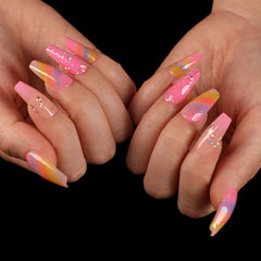 Wearing Nails, Fake Nails, Finished Ballet Nails, Cross-Border Transmission For Nail Nails To Wear - Fashionner