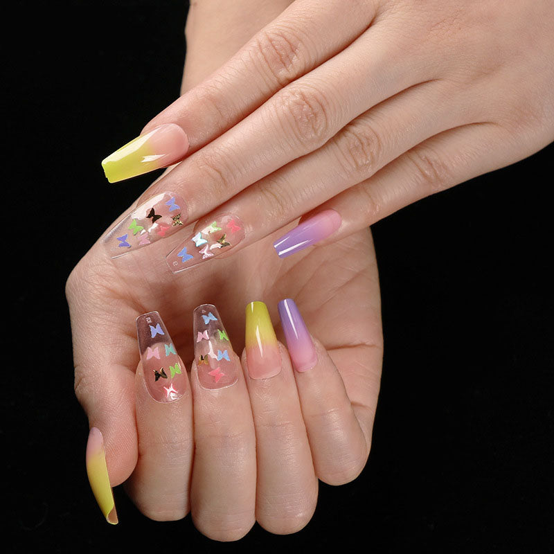 Wearing Nails, Fake Nails, Finished Ballet Nails, Cross-Border Transmission For Nail Nails To Wear - Fashionner