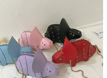 Crossbody-Bag Handbags Clutch-Bag Women Purses Triceratops Chic Mini Girl's Fashion - Fashionner