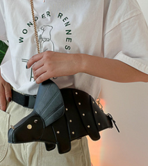 Crossbody-Bag Handbags Clutch-Bag Women Purses Triceratops Chic Mini Girl's Fashion - Fashionner