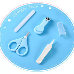 Baby Nail File Combination Set Baby Nail Clipper Four-Piece Set Baby Safety Nail Clipper - Fashionner