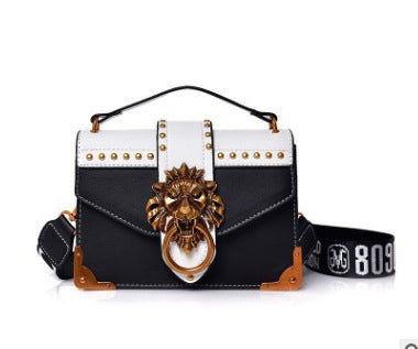 New Fashion Bag Bags For Women Women's Handbag For European And American Women's Handbags Rivet Women's Bag Sidebag - Fashionner