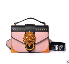 New Fashion Bag Bags For Women Women's Handbag For European And American Women's Handbags Rivet Women's Bag Sidebag - Fashionner