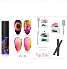 Magic Wide Cat Eye Nail Polish - Fashionner